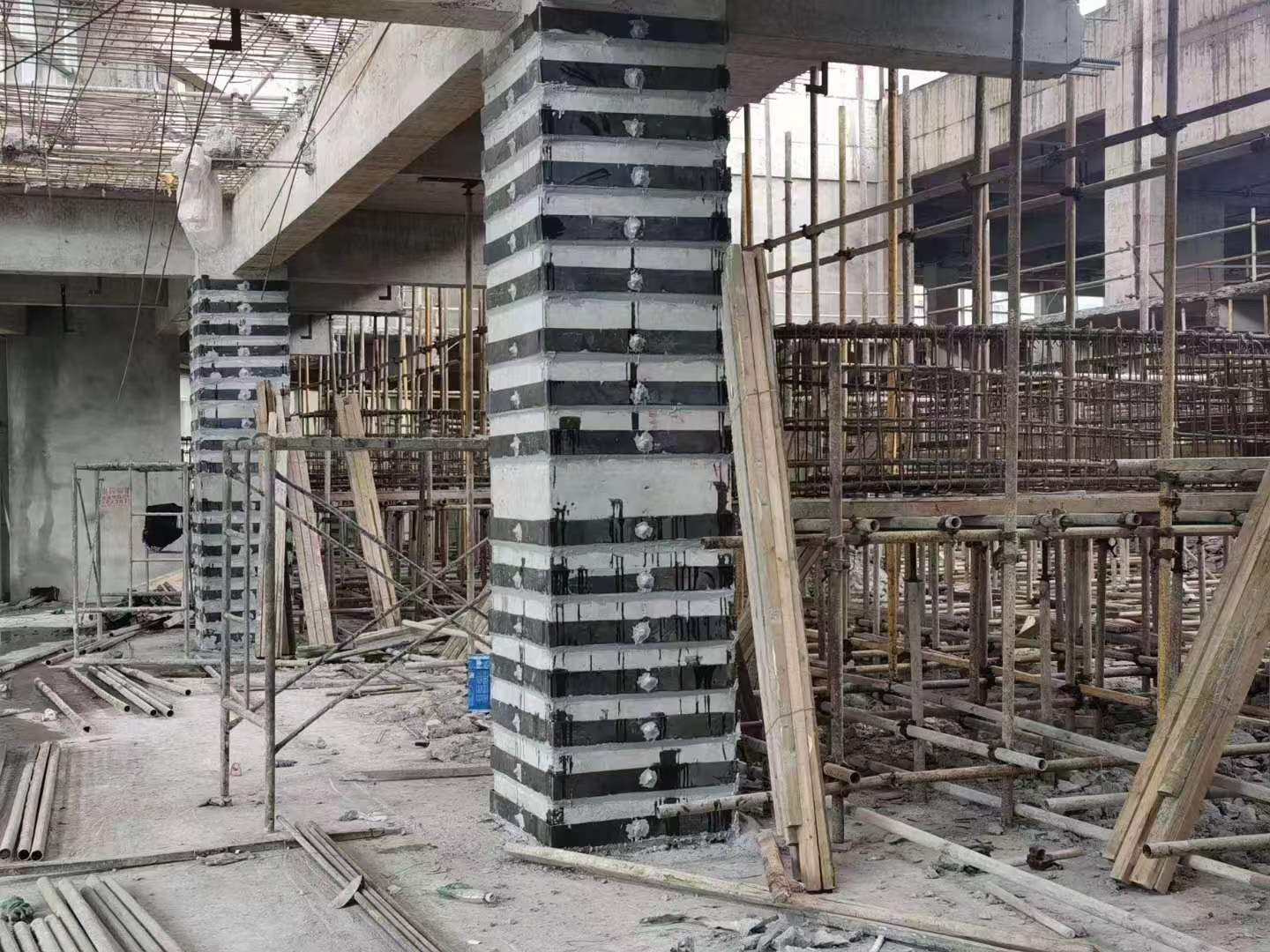 滁州柱子包钢加固施工方案